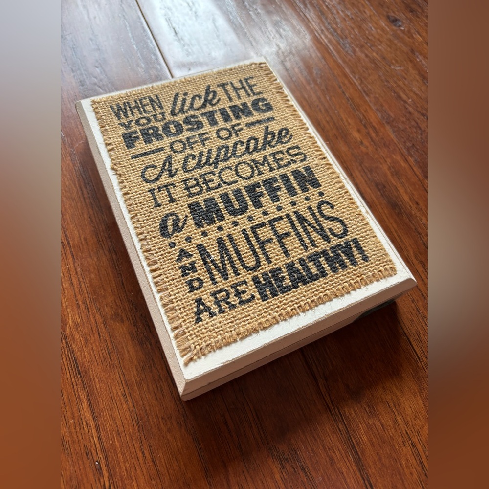 Funny Kitchen Art | Cupcakes Are Healthy - Picture 9 of 10